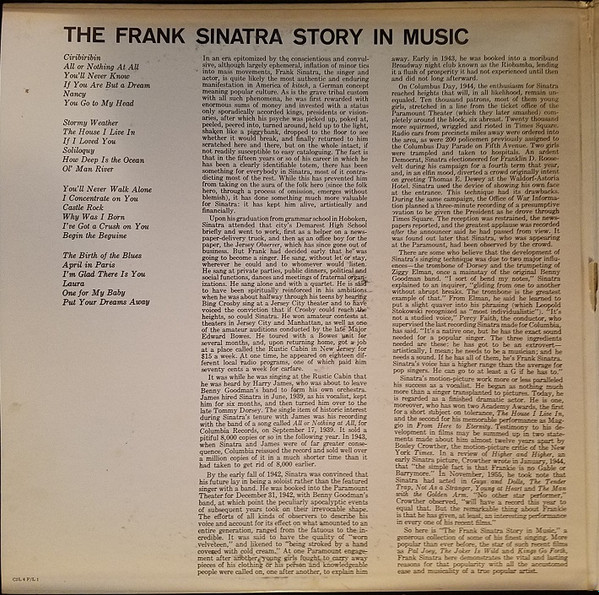 The Frank Sinatra Story In Music - Image 4