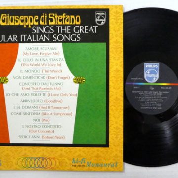 Sings The Great Popular Italian Songs