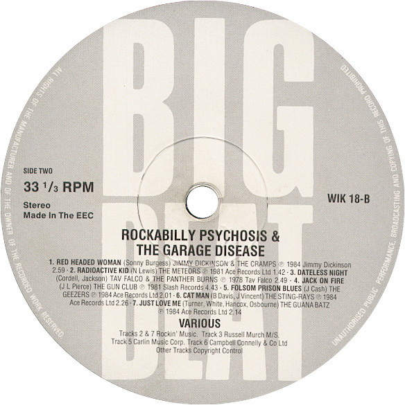 Rockabilly Psychosis And The Garage Disease - Image 4