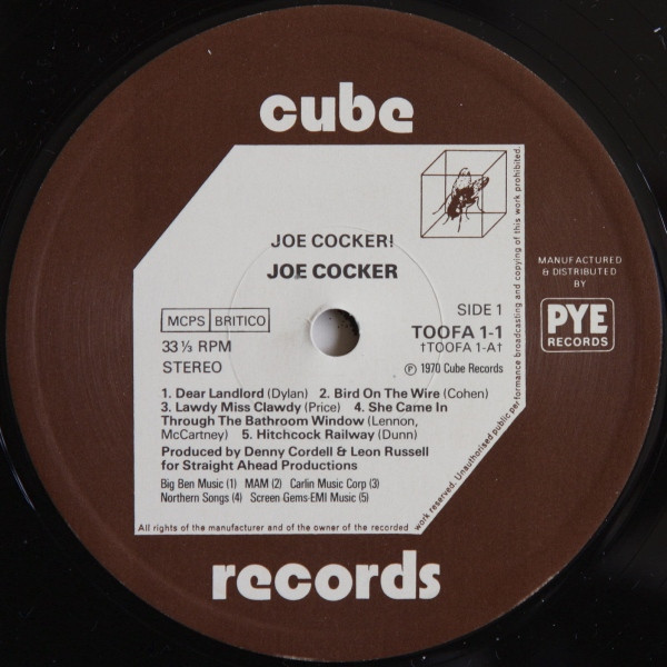 Joe Cocker! / With A Little Help From My Friends - Image 5