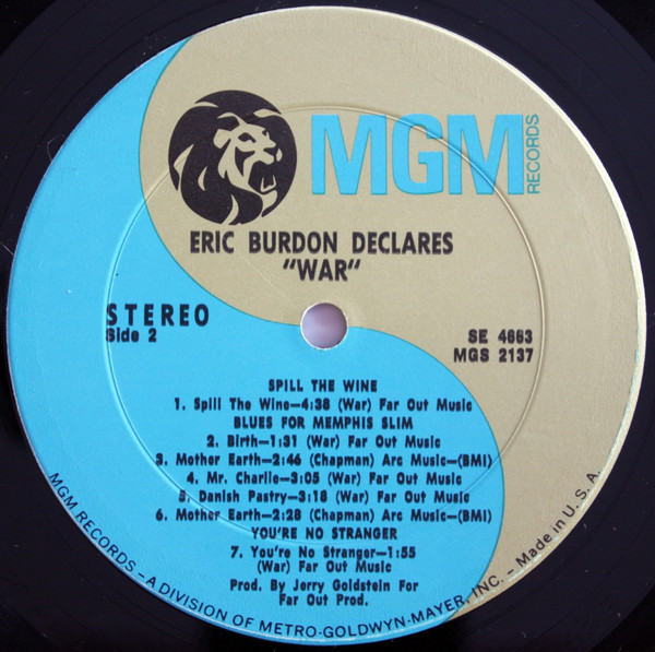 Eric Burdon Declares "War" - Image 3