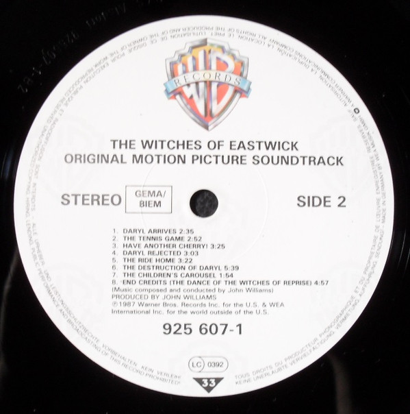 The Witches Of Eastwick (Original Motion Picture Soundtrack) - Image 4