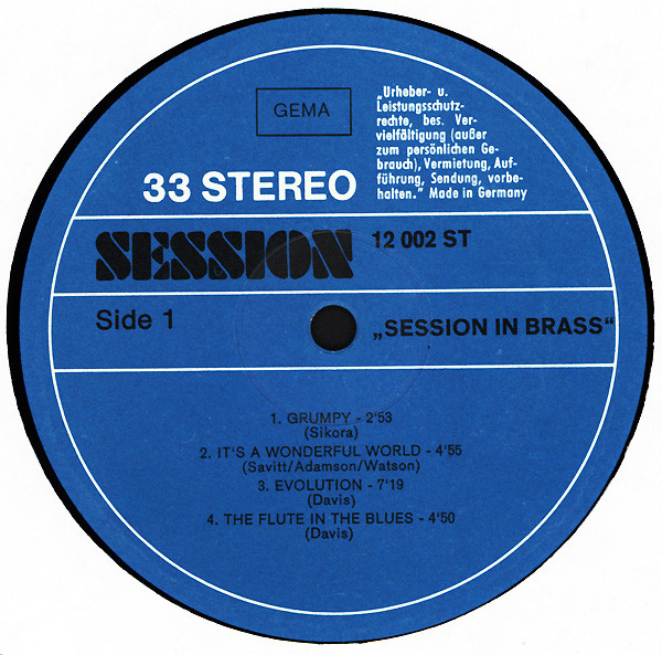 Session In Brass - Image 3