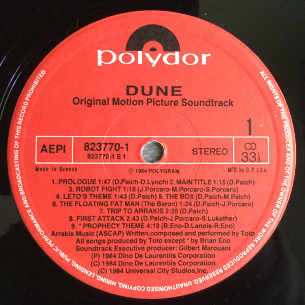 Dune (Original Soundtrack Recording) - Image 3