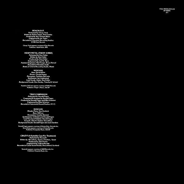 Heavy Metal - Music From The Motion Picture - Image 4