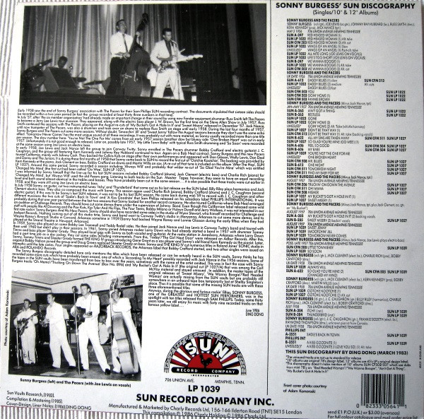 Sonny Burgess Vol.3 - Image 2