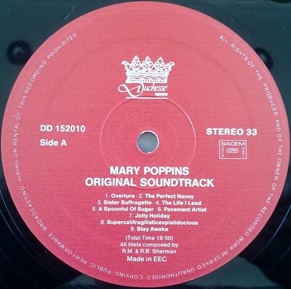 Mary Poppins (Original Soundtrack) - Image 4