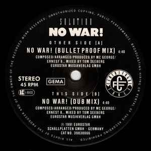 No War!