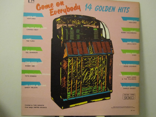 14 Golden Hits Come On Everybody - Image 2