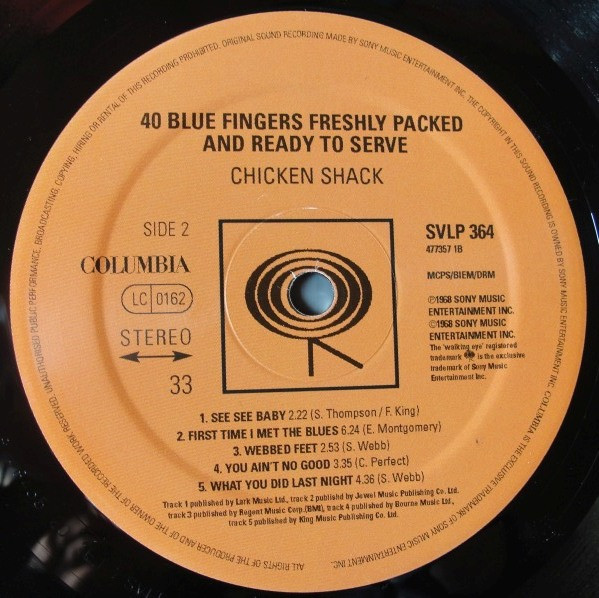 Forty Blue Fingers, Freshly Packed And Ready To Serve - Image 3