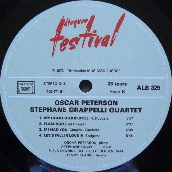 Oscar Peterson - Stephane Grappelli Quartet - Image 7