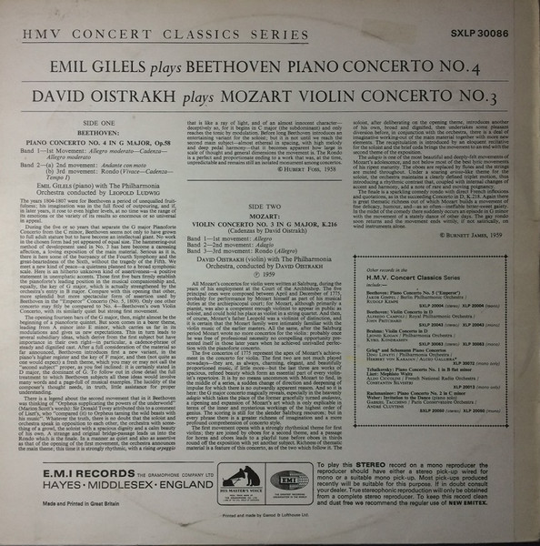Piano Concerto No. 4 / Violin Concerto No. 3, K. 216 - Image 2