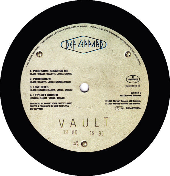 Vault: Def Leppard Greatest Hits 1980-1995 - Image 6