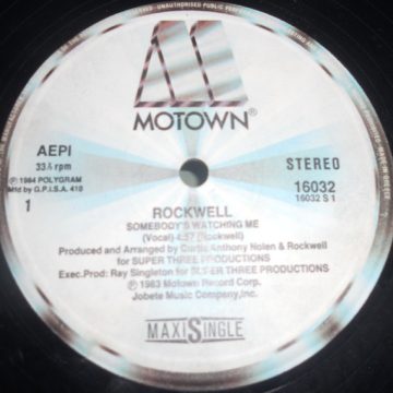 Somebody’s Watching Me