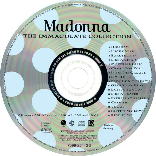 The Immaculate Collection - Image 2
