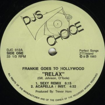 Relax / Love Is Like Oxygen / Why Me